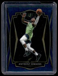 Anthony Edwards RC 2021 Select #169 Rookie Minnesota Timberwolves Basketball Card