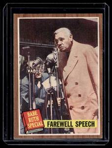 Babe Ruth Special 1962 Topps #144 Vintage Baseball Card