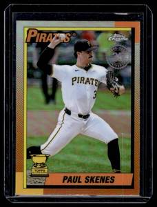 Paul Skenes Refractor Rookie Cup 2025 Topps #90CB-13 Baseball Card