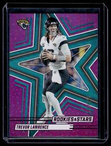 Trevor Lawrence 999 Foil Insert 2024 Rookies & Stars #84 Numbered 963999 Football Card