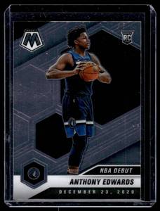 Anthony Edwards RC 2020-21 Mosaic #261 Rookie Minnesota Timberwolves Basketball Card