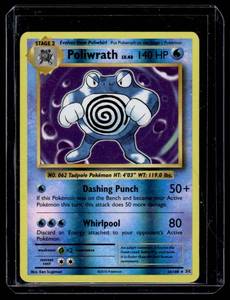Poliwrath Holo Pokemon Card 25108