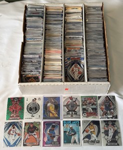 HUGE Fun Basketball and Baseball Mystery Card Box - 1980s-2000s Mostly Modern - Tons of Stars, Rookies, Color, Mostly Full 4-Row Box
