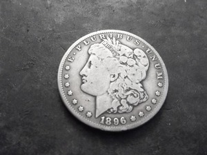 1896 S Morgan Silver Dollar