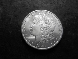 1898 O Morgan Silver Dollar