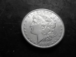 1900 Morgan Silver Dollar