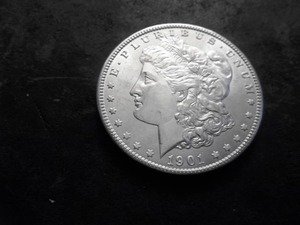 1901 O Morgan Silver Dollar
