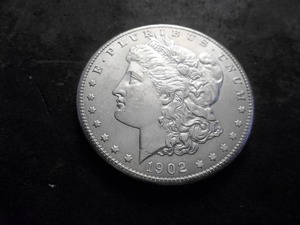 1902 O Morgan Silver Dollar