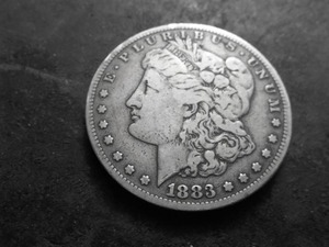 1883 S Morgan Silver Dollar