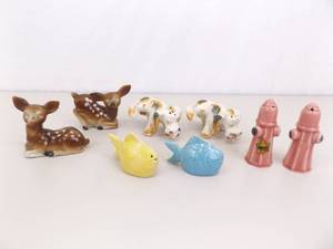 Lot of Vintage Salt and Pepper Shakers