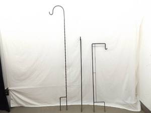 3 Iron Plant Trellises (Tallest is 62 72 Total)