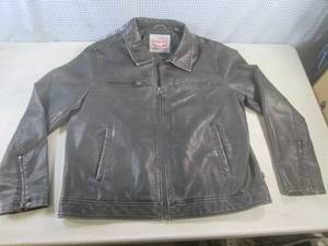 (RCK) Levis Mens Faux Leather Jac...