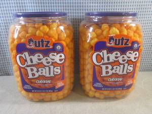 (C-1) 2 Large Containers of Cheddar...