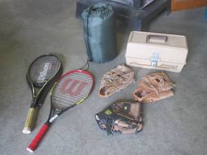 (CSB) Fishing Tackle Box, Sleeping ...