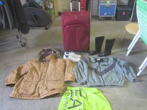 (EW4) Large Travel Bag with Quilted...