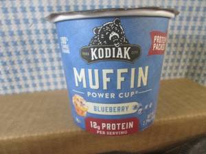 (C-2) 12 Kodiak Blueberry Muffin Po...