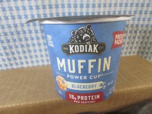 (C-2) 12 Kodiak Blueberry Muffin Po...