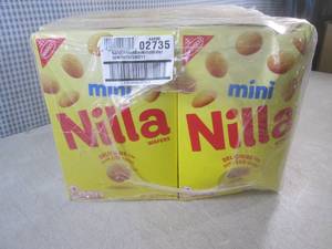 (B-1) 12 Boxes of Mini Nilla Wafers...