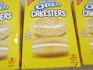 (B-3) 3 Boxes of Golden Oreo Cakest...