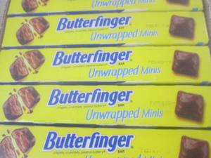 (B-2) 9 Boxes of Butterfinger Unwra...