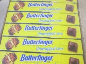 (B-2) 9 Boxes of Butterfinger Unwra...