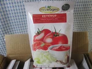 (B-2) 12 Pouches of Ketchup Tomato ...