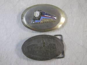 (CNTR) 2 Vintage Belt Buckles...
