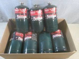 (EW4) 7 Empty Coleman 1 Lb All-Purp...