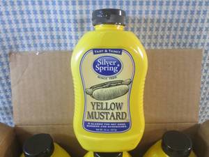 (B-2) 12 Bottles of Yellow Mustard ...