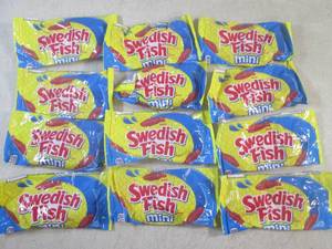 (B-2) 12 Bags of Swedish Fish Mini ...