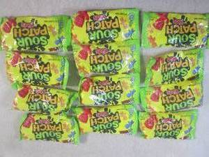 (B-2) 12 Bags of Sour Patch Kids Pa...