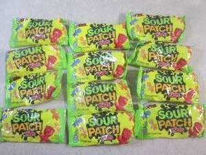 (B-2) 12 Bags of Sour Patch Kids Pa...