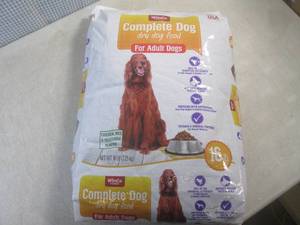 (EC1) 16 Pounds of Complete Dog Dry...