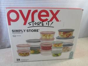 (G-1) Pyrex 28 Piece Set of Store I...