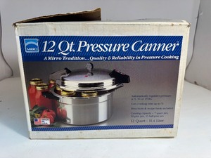 Mirro 12 QT Pressure Cooker Canner
