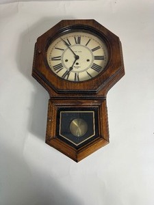 Vintage Verichron Wall Clock Westminster Chimes with Key