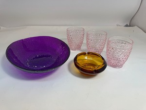 Lot of Beautiful Colored Glass
