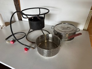 Portable Propane Outdoor Cooker Set