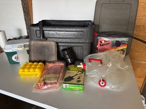 Lot of Camping Essentials
