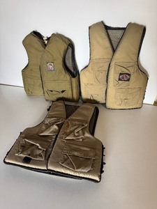 Lot of (3) Stearns Flotation Fishing Vests Adult SM