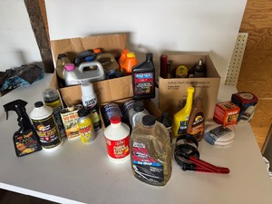 Lot of Automotive Fluid Essentials