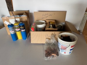 Lot of Plumbing Supplies