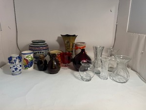 Large Lot of Vases