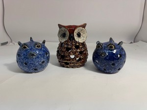 Lot of (3) Vintage Luminaries