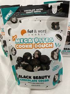 G - Fat & Weird Mega Bites Cookie Dough - Chocolate Cocoa with Chocolate Sandwich Core