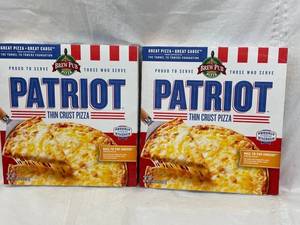 E - Patriot Thin Crust Pizza (Lot of 2)