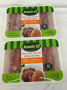 H - Jennie-O Fresh Ground Turkey 85% Lean 15% Fat - 6 lb