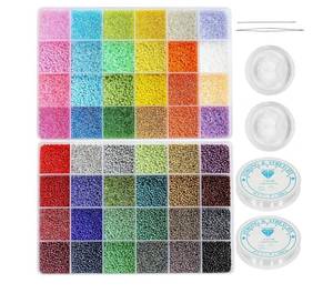 Glass Seed Beads Kit - Brand New