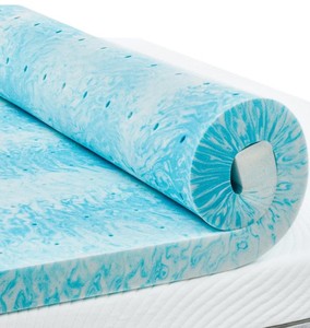 PERLECARE Queen Gel Memory Foam Mattress Topper $79.99 Retail - Brand New