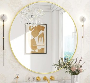 30 Inch Round Wall Mirror $89.99 Retail - Brand New